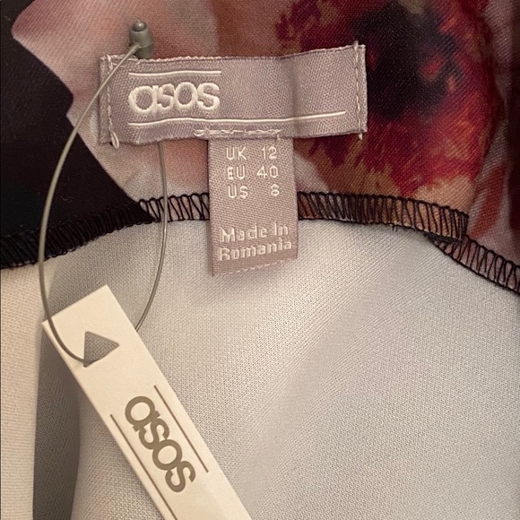ASOS Floral Off the Shoulder Dress - Picture 4 of 4